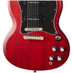 Epiphone EGS9C-WCH SG Classic P-90s Worn Cherry - Image 4