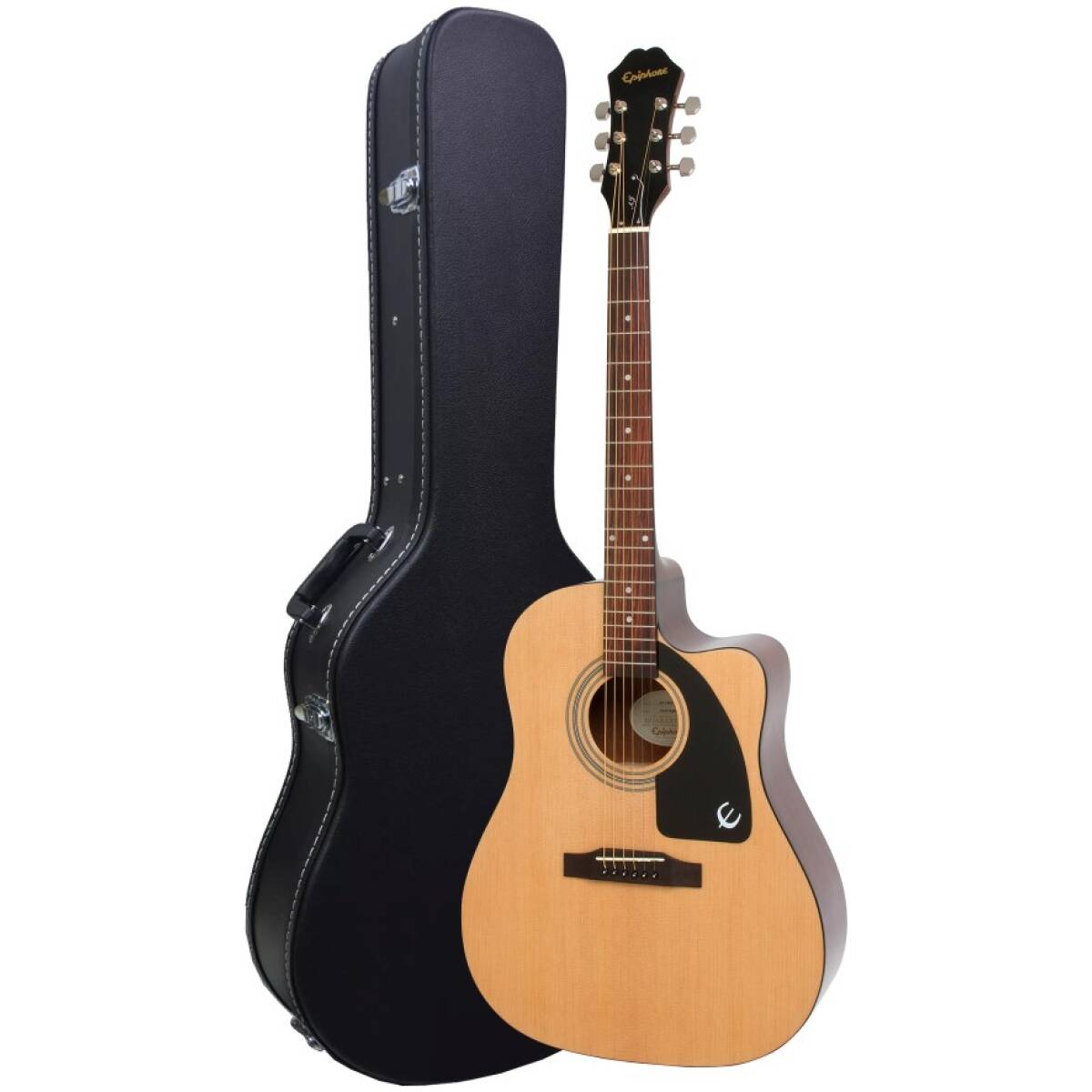 Epiphone EE21-NA J-15 EC Natural Acoustic-Electric With Hard Case - Image 5