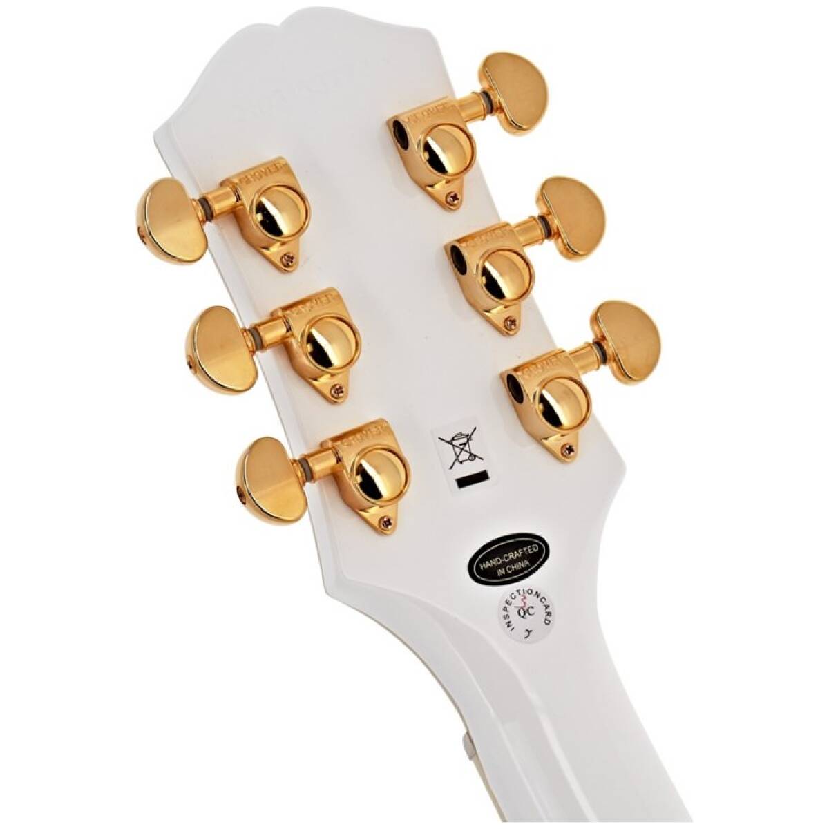 Epiphone EILC-AW Les Paul Custom Alpine White - Image 6