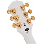 Epiphone EILC-AW Les Paul Custom Alpine White - Image 6