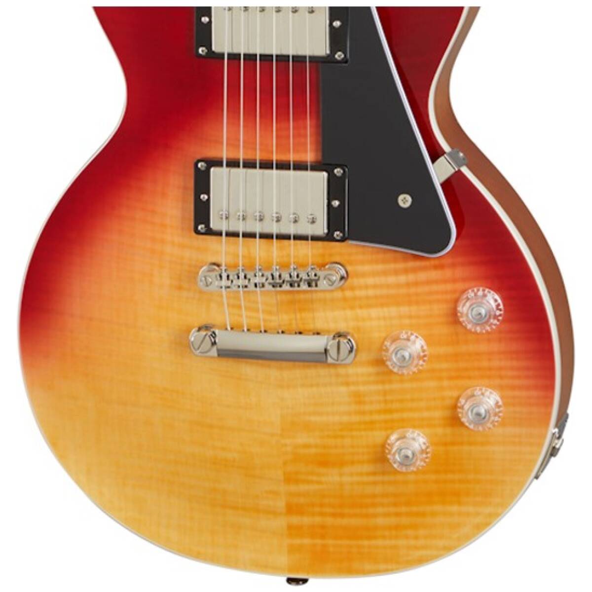 Epiphone EILMF-OMF Les Paul Modern Figured Magma Orange Fade - Image 2