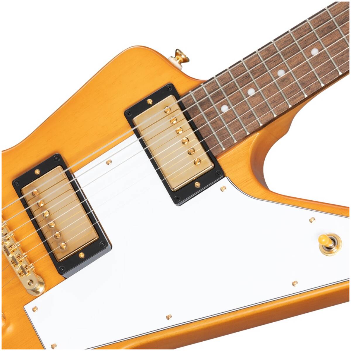 Epiphone IGCKEXW-ANA1958 Korina Explorer Aged Natural+ Hardcase - Image 4