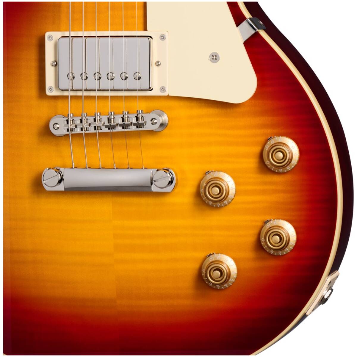 Epiphone ECLPS59-FAV 1959 Les Paul Std Factory Burst+Hard Case - Image 4