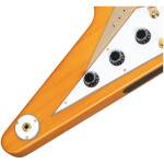 Epiphone IGCKFVW-ANA 1958 Korina Flying V Aged Natural+ Hard Case - Image 4