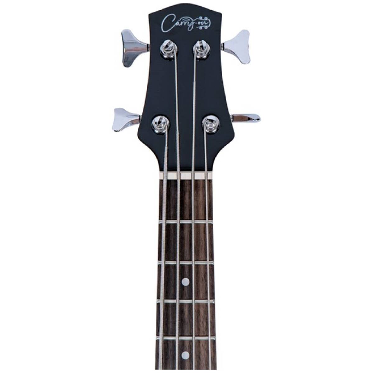 CARRY-ON-ST-BASS-JB Mini Bass Guitar Jet Black - Image 5