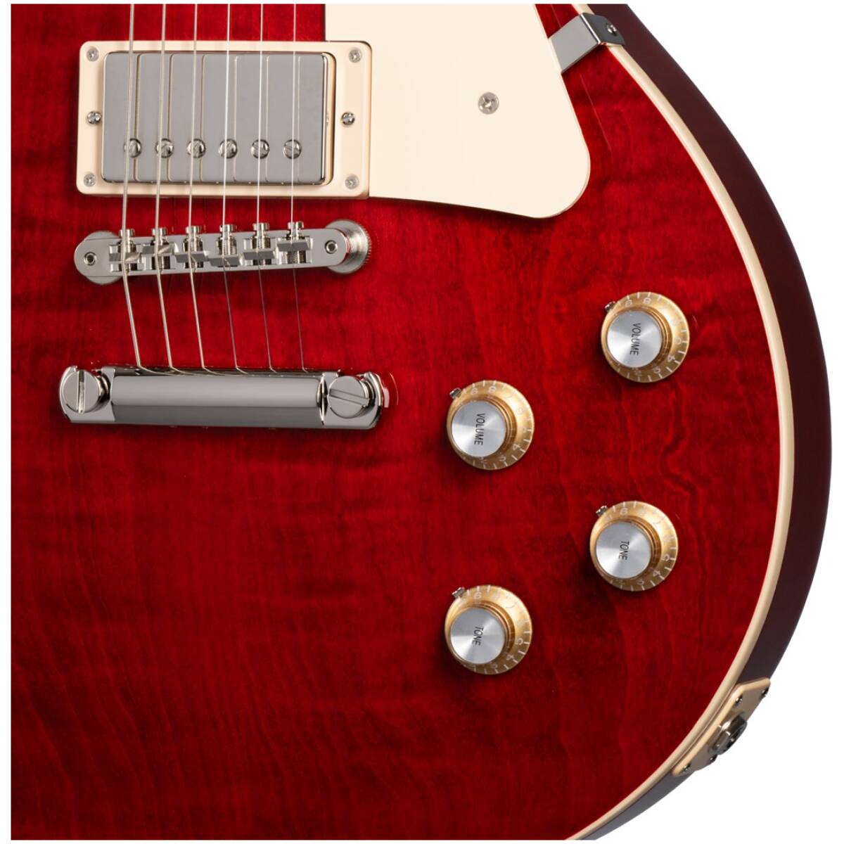 GIBSON LPS600-SC Les Paul STD 60s Figured Top 60s Cherry+Hard Case - Image 4