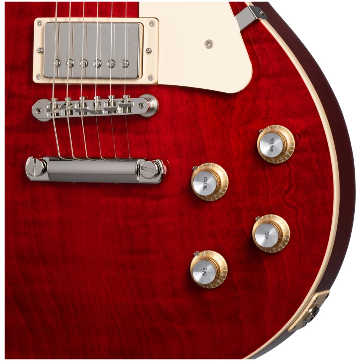 GIBSON LPS600-SC Les Paul STD 60s Figured Top 60s Cherry+Hard Case - Image 4