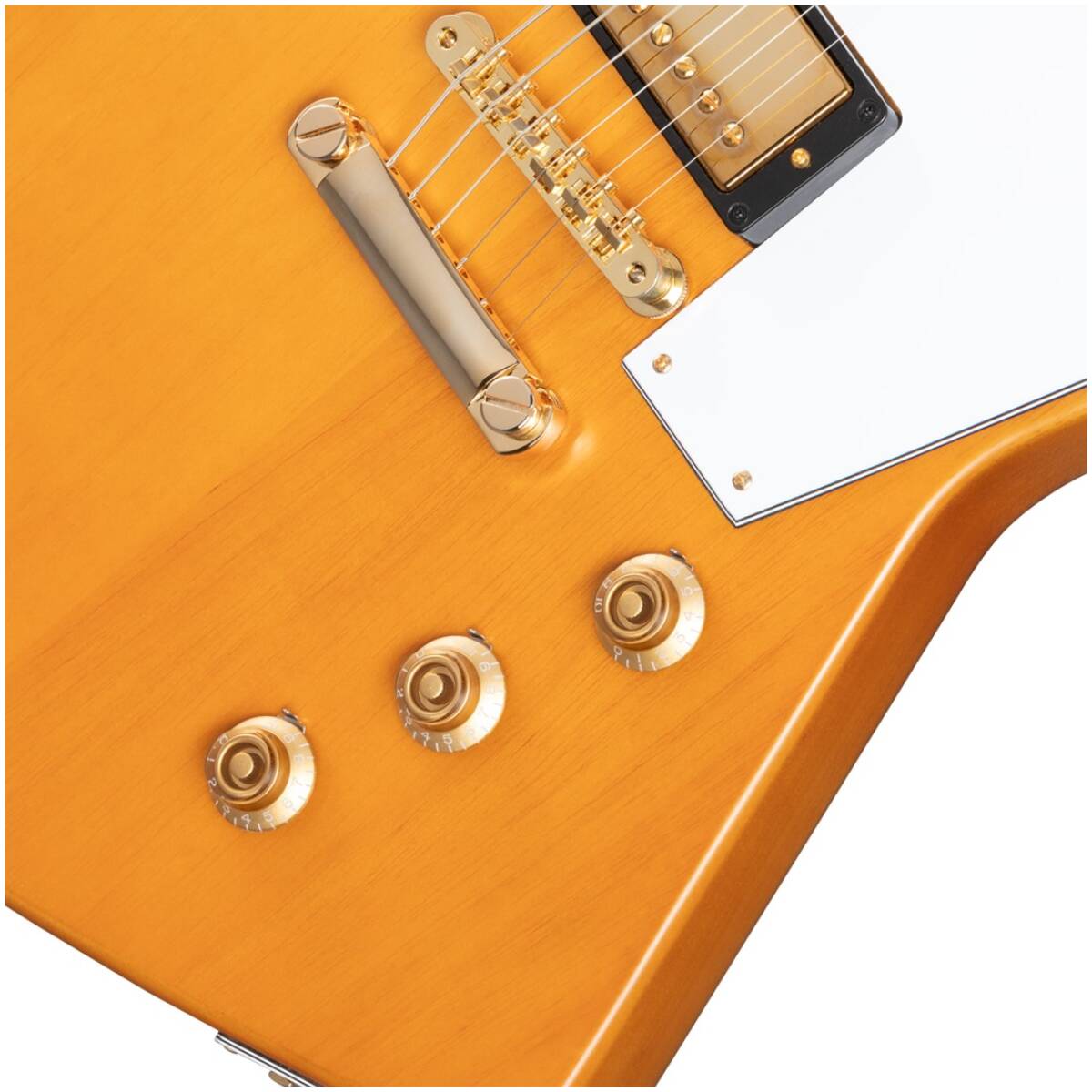 Epiphone IGCKEXW-ANA1958 Korina Explorer Aged Natural+ Hardcase - Image 5