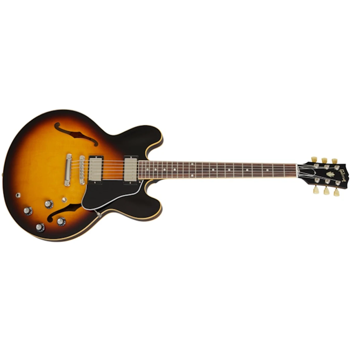 GIBSON ES3500-VB,ES-335 Semi-Hollow Vintage Burst+ Case - Image 4