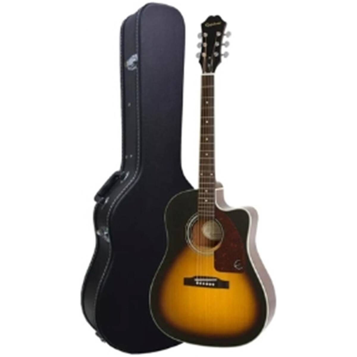 Epiphone EE21-VS J-15 EC Deluxe Vintage Sunburst with Hard Case - Image 6