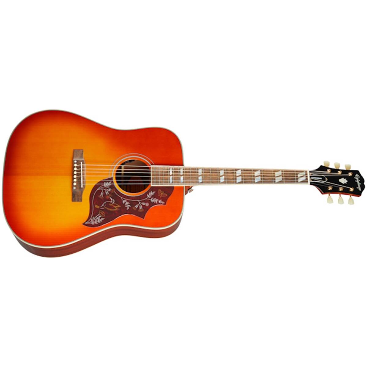 Epiphone IGMTHUM-ACH Hummingbird Aged Cherry Sunburst - Image 4