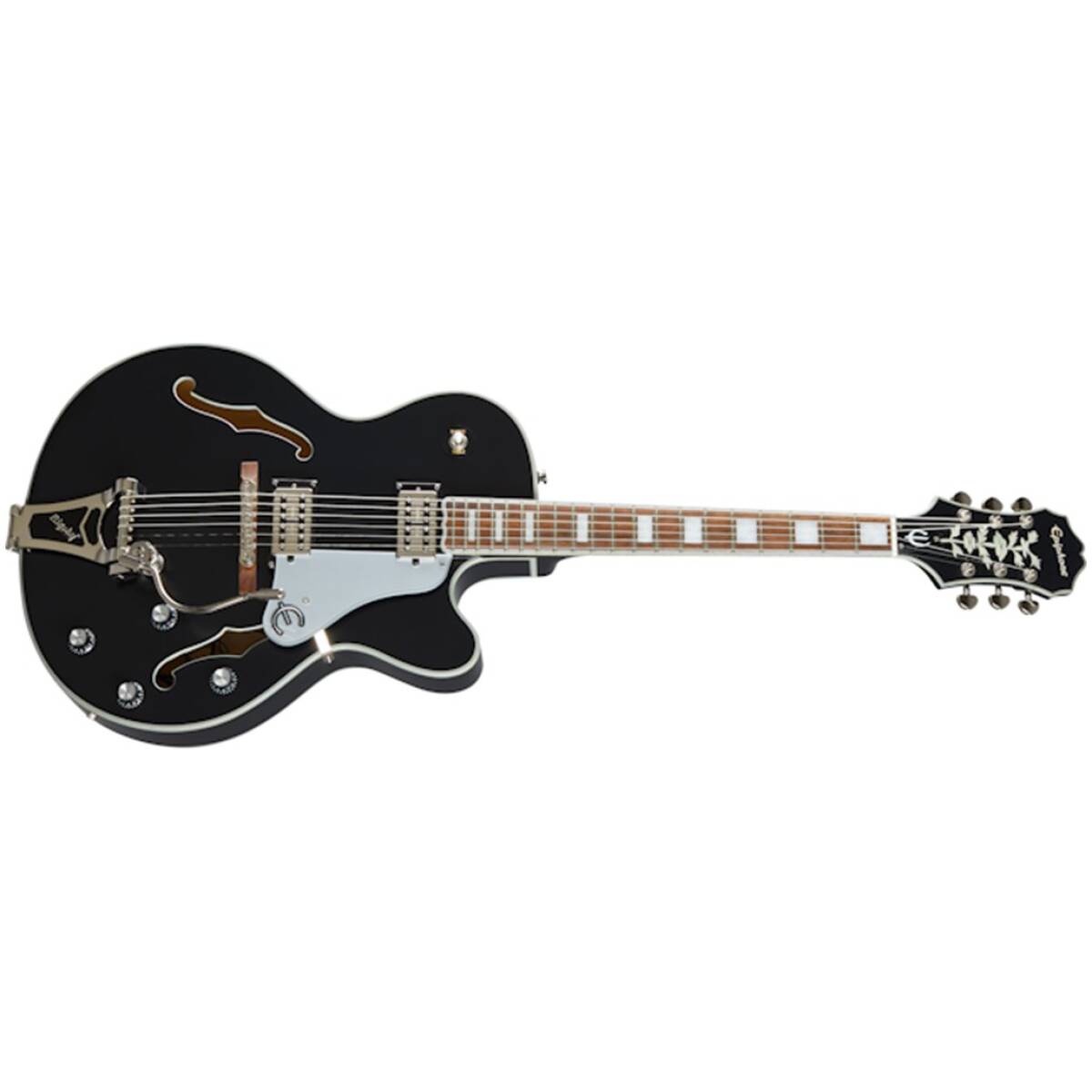 Epiphone ETS2-BAG Emperor Swingster Black Aged Gloss - Image 4