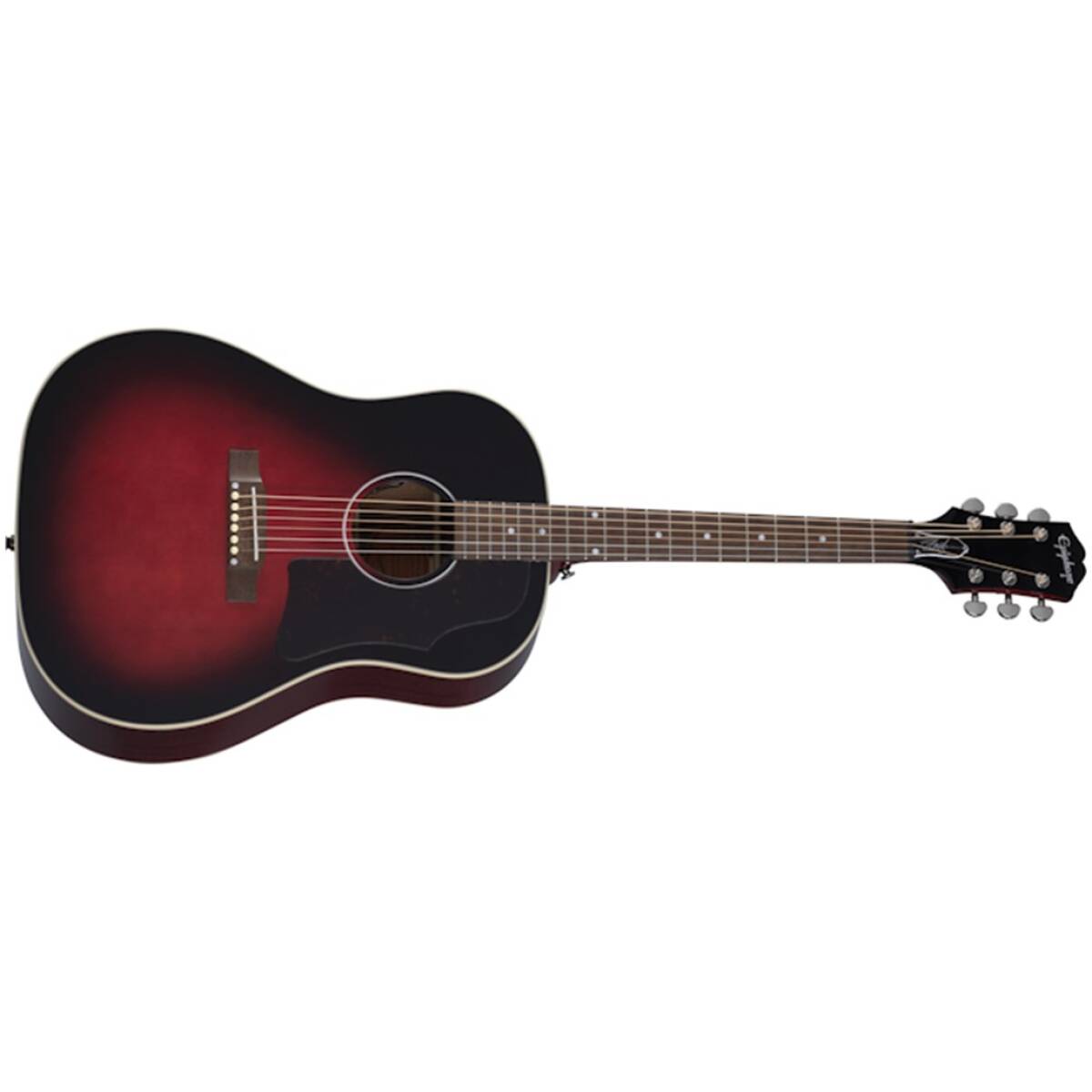 Epiphone EISLASHJ45-VM Slash J-45 Vermillion Burst Incl Case - Image 4