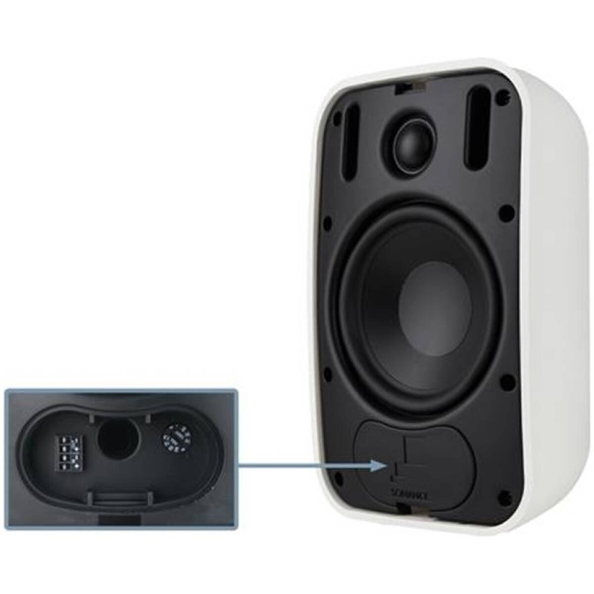 Sonance PS-S53-WH White Surface-Mount Speakers(Pair) - Image 3