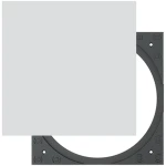 Sonance SQ ADAPT PS-C43-WH White Square Adapter(Pair)