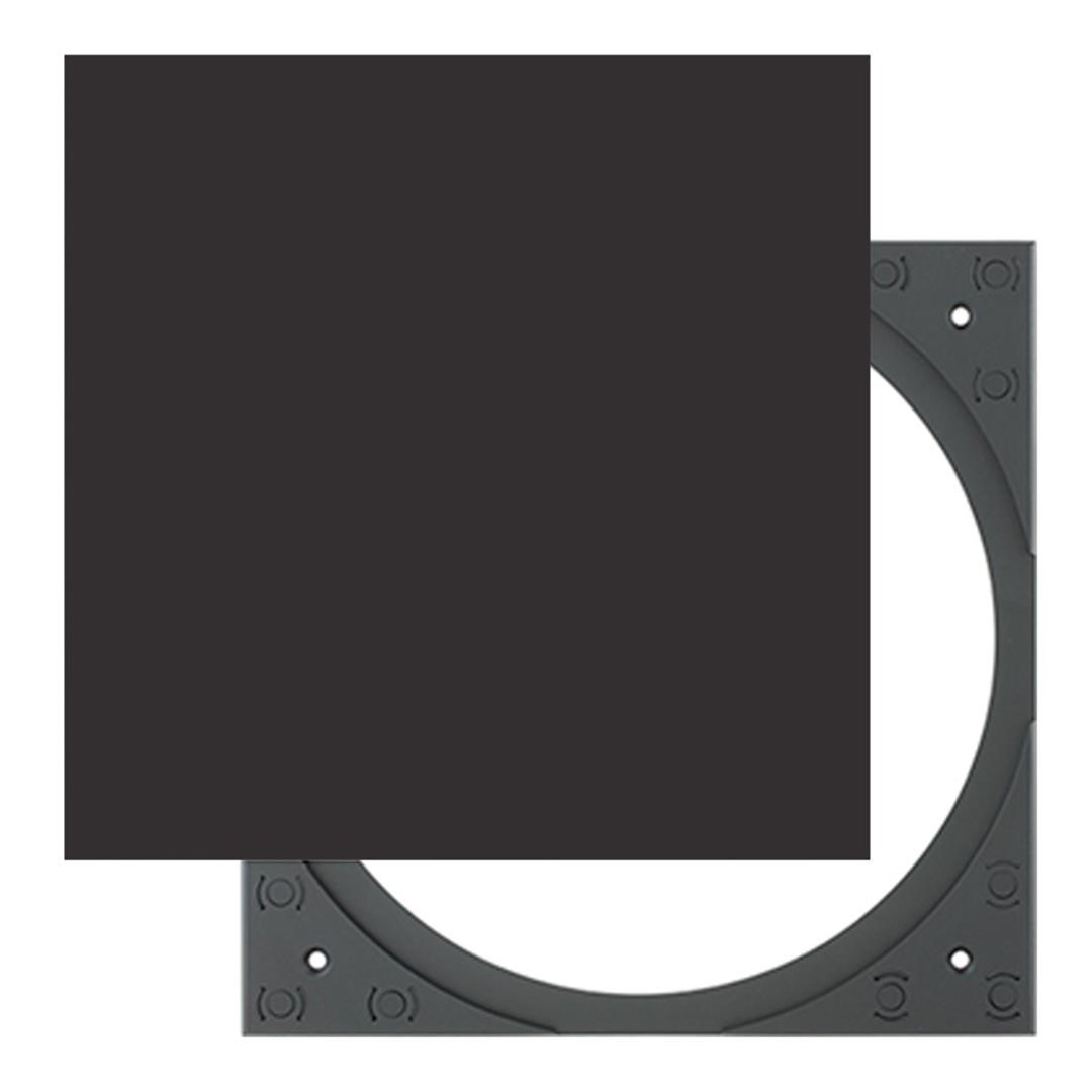 Sonance-SQ-ADAPT-PS-C63-BK-Black-Square-Adapter-Front Sonance SQ ADAPT PS-C63-BK Black Square Adapter(Pair) - Image 1