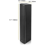 Sound Town CARPO-P12B 1300W Passive Column Speaker - Image 3
