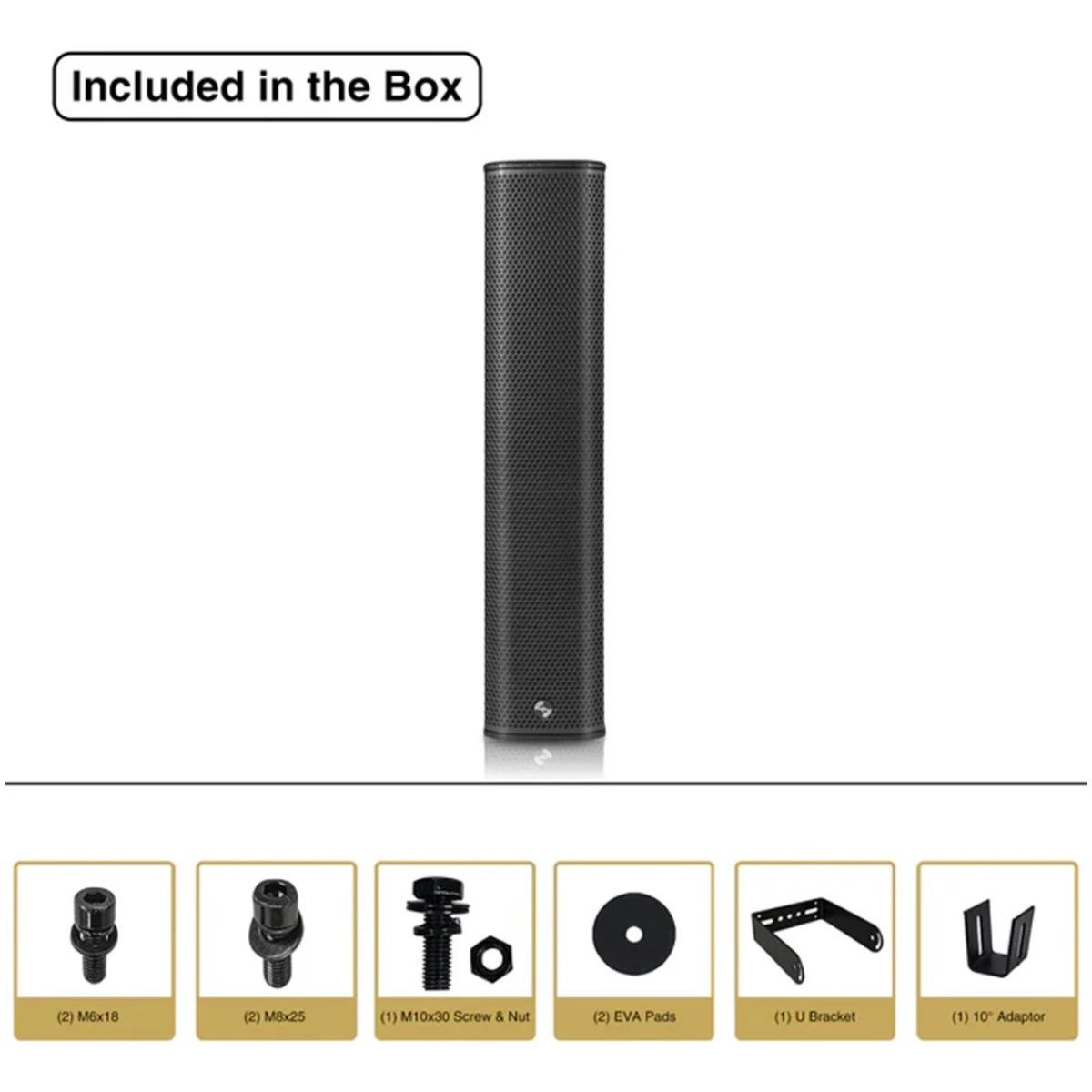 Sound Town CARPO-P6B 900W Passive Column Speaker - Image 6