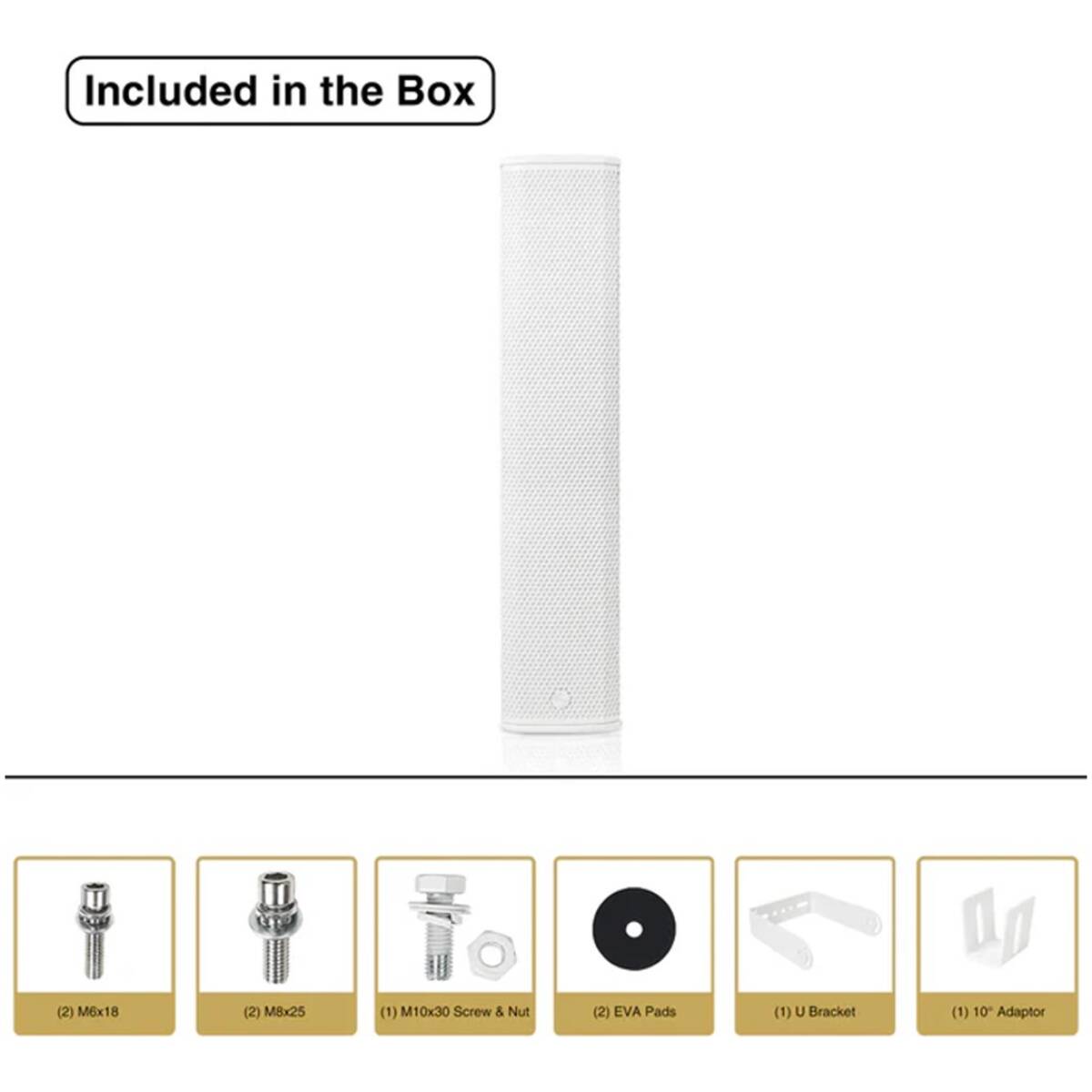 Sound Town CARPO-P6W 900W Passive Column Speaker - Image 4