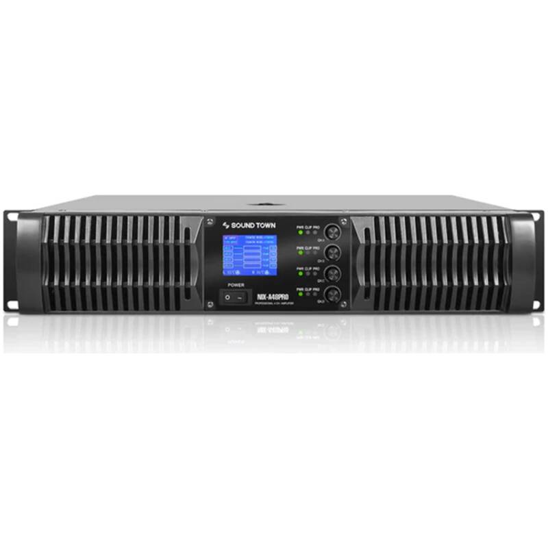 Sound Town NIX-A48PRO 4-Channel Rack-Mountable Amplifier