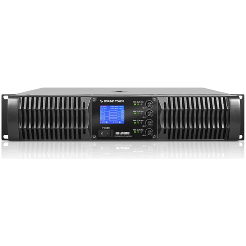 Sound Town NIX-A48PRO 4-Channel Rack-Mountable Amplifier