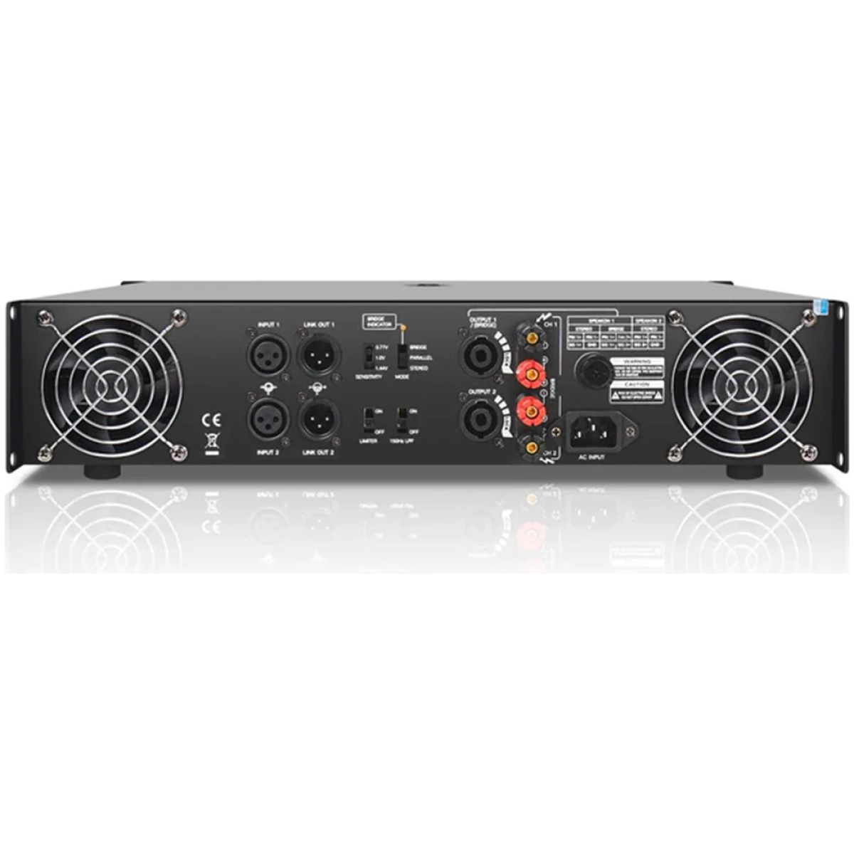 Sound Town NIX-A6PRO 2-channel 1500W Amplifier - Image 4