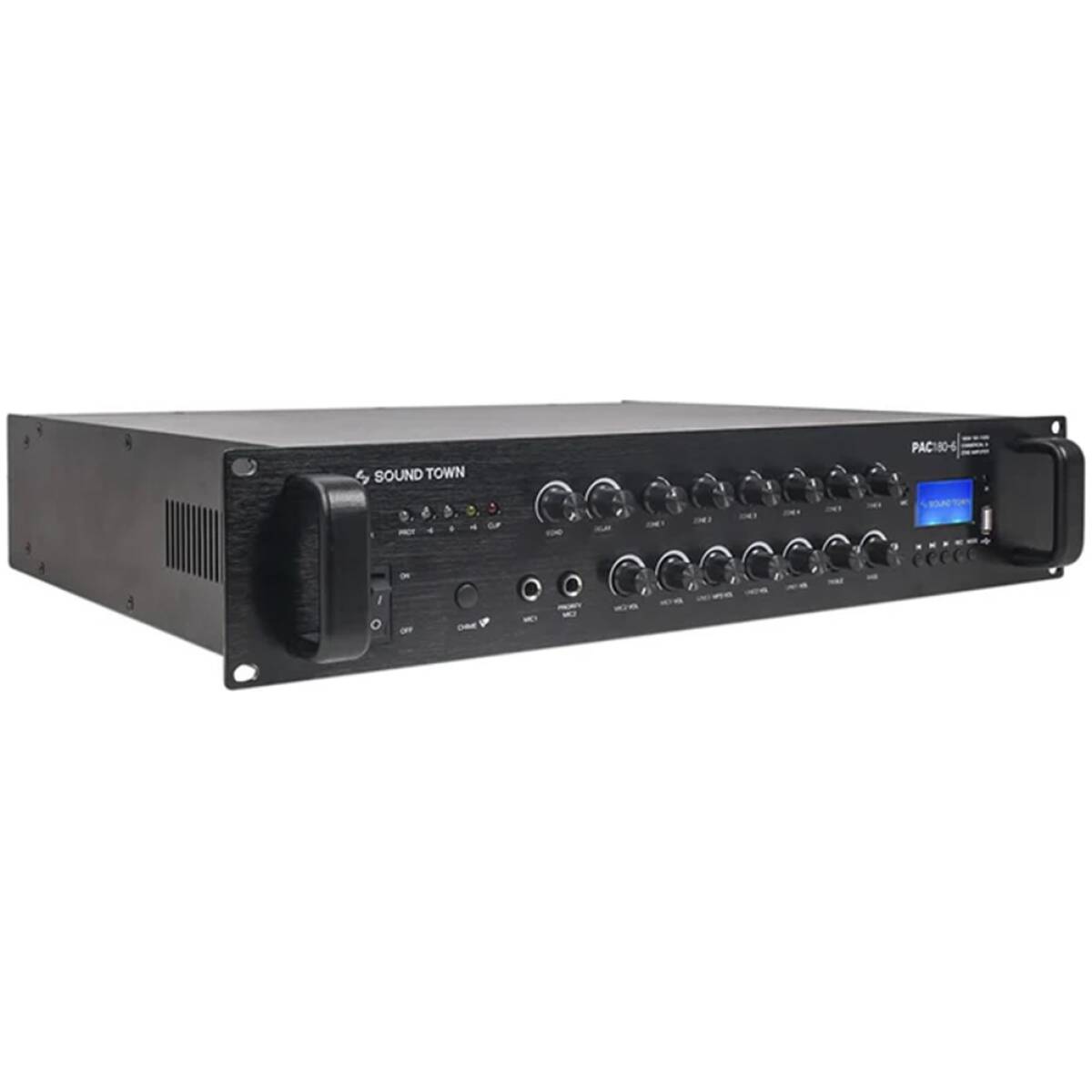 Sound Town PAC180-6 180W 6-zone Amplifier - Image 2
