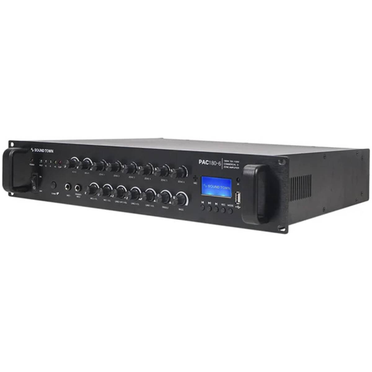 Sound Town PAC180-6 180W 6-zone Amplifier - Image 3