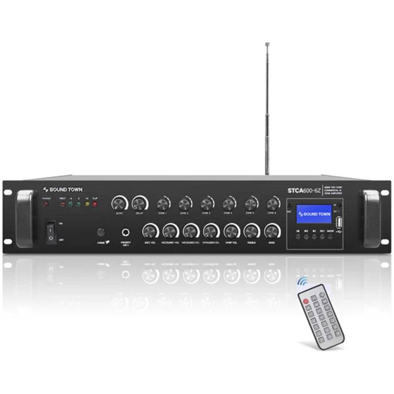 Sound Town STCA600-6Z 600W 6-zone Amplifier