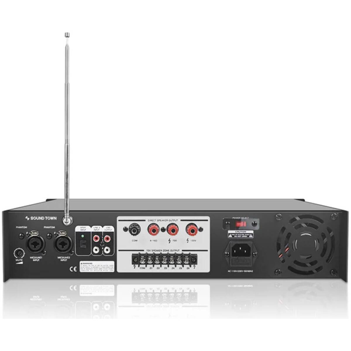 Sound Town STCA600-6Z 600W 6-zone Amplifier - Image 4