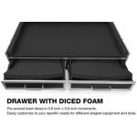 Sound Town STRC-M32DHD2 M32 Flight Case-Dog box,2 Drawers - Image 6