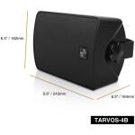 Sound Town TARVOS-4B 4.5" Surface-Mount Speakers(Pair) - Image 5