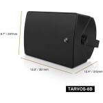 Sound Town TARVOS-8B 8” Surface-Mount Speakers(Pair) - Image 5