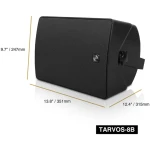 Sound Town TARVOS-8B 8” Surface-Mount Speakers(Pair) - Image 5
