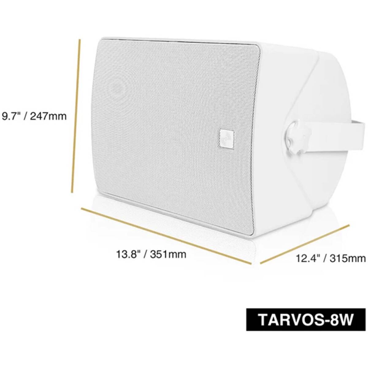 Sound Town TARVOS-8W 8" Surface Mount Speakers(Pair) - Image 5
