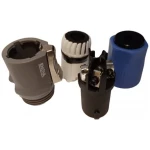 SP24FP - Speaker Connector with 4 pin Female Inline, Silver - Image 3