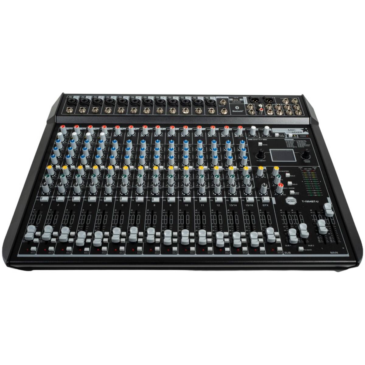 PowerWorks T-1804BT-U Analogue Mixer - Image 3