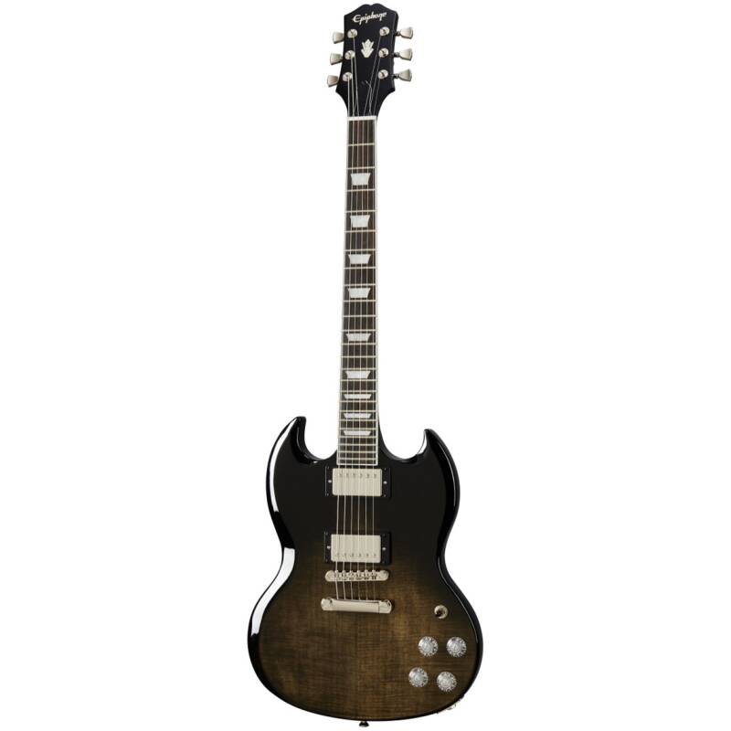 Epiphone EISMF-TBF SG Modern Figured Trans Black Fade
