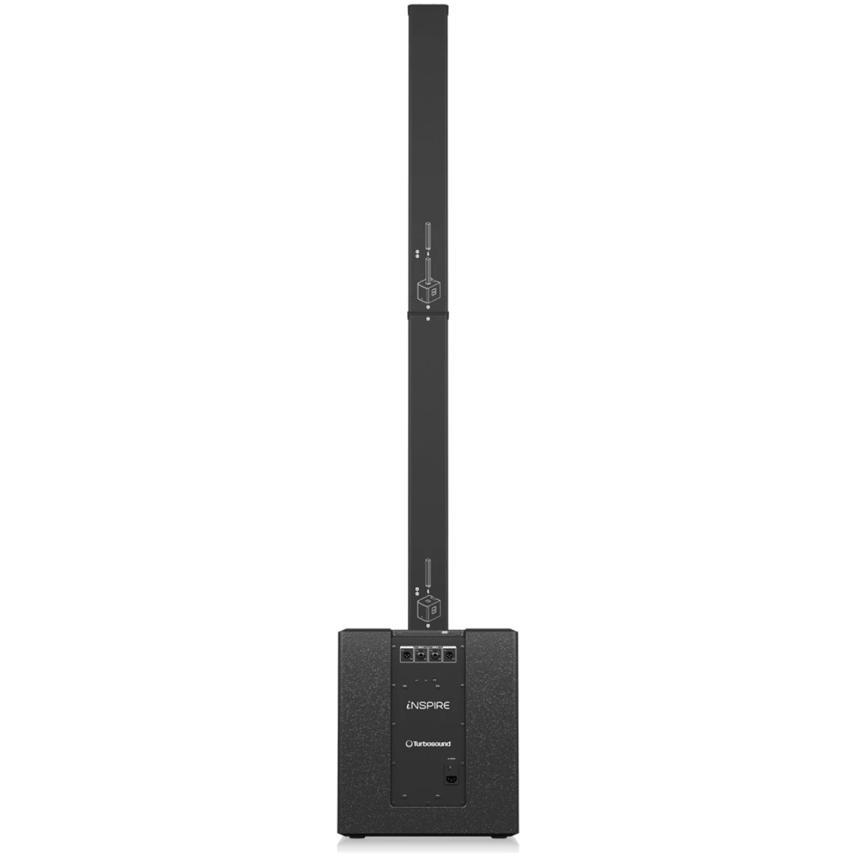 Turbosound IP-2000-V2 1000W Column Speaker System-12" Sub - Image 4