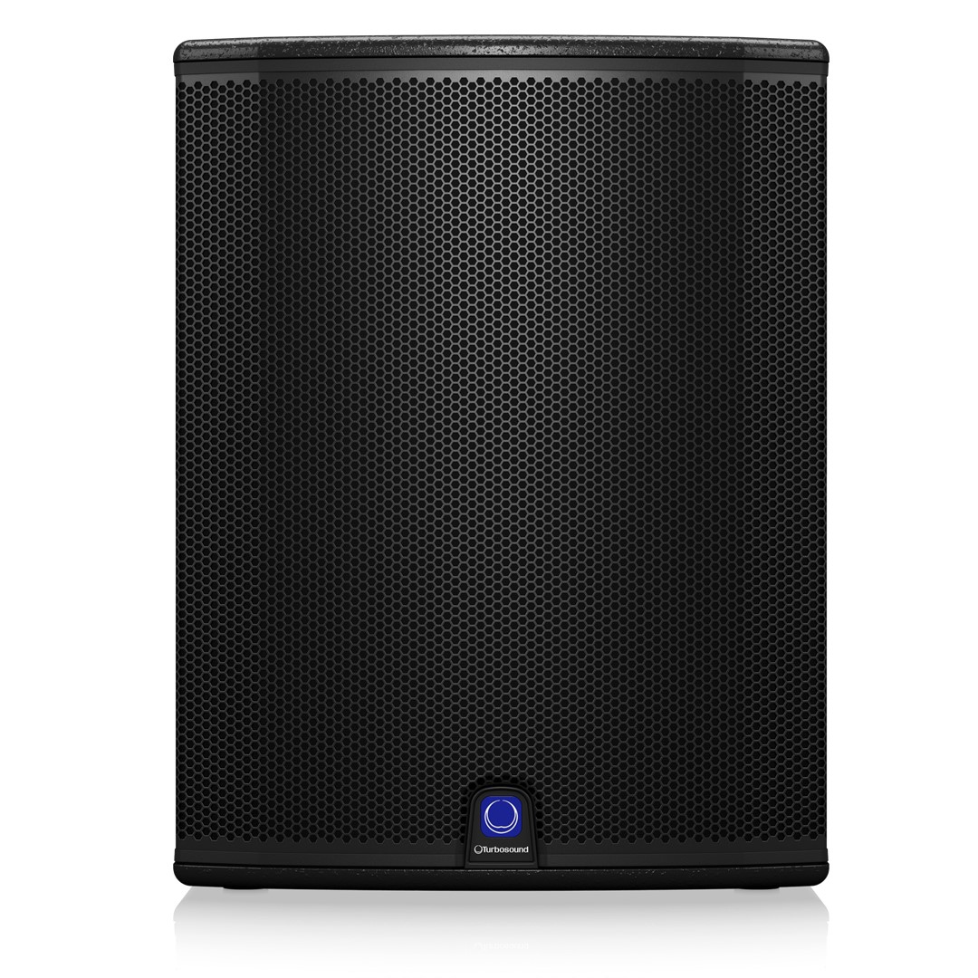 Turbosound-iQ-18B-3000W-18-Active-Subwoofer-Front- Turbosound iQ-18B 3000W 18" Active Subwoofer - Image 1