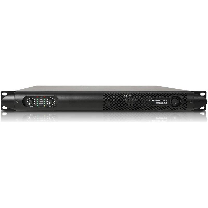 Sound Town UPDM-D3, 2-CHANNEL PA/DJ AMPLIFIER