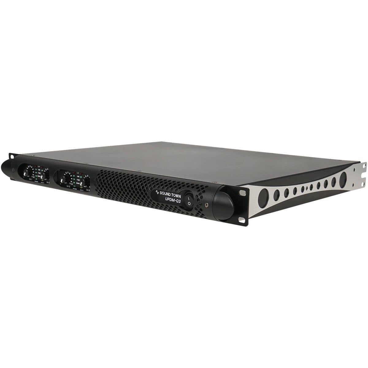 Sound Town UPDM-Q3 4-Channel PA/DJ Amplifier - Image 2