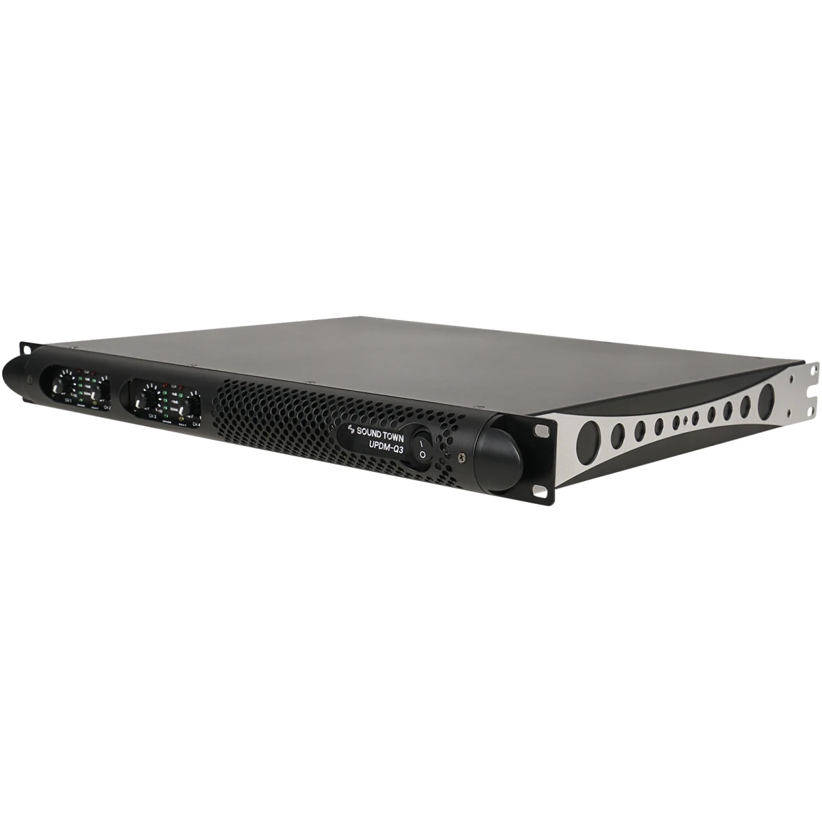 Sound Town UPDM-Q3 4-Channel PA/DJ Amplifier - Image 2