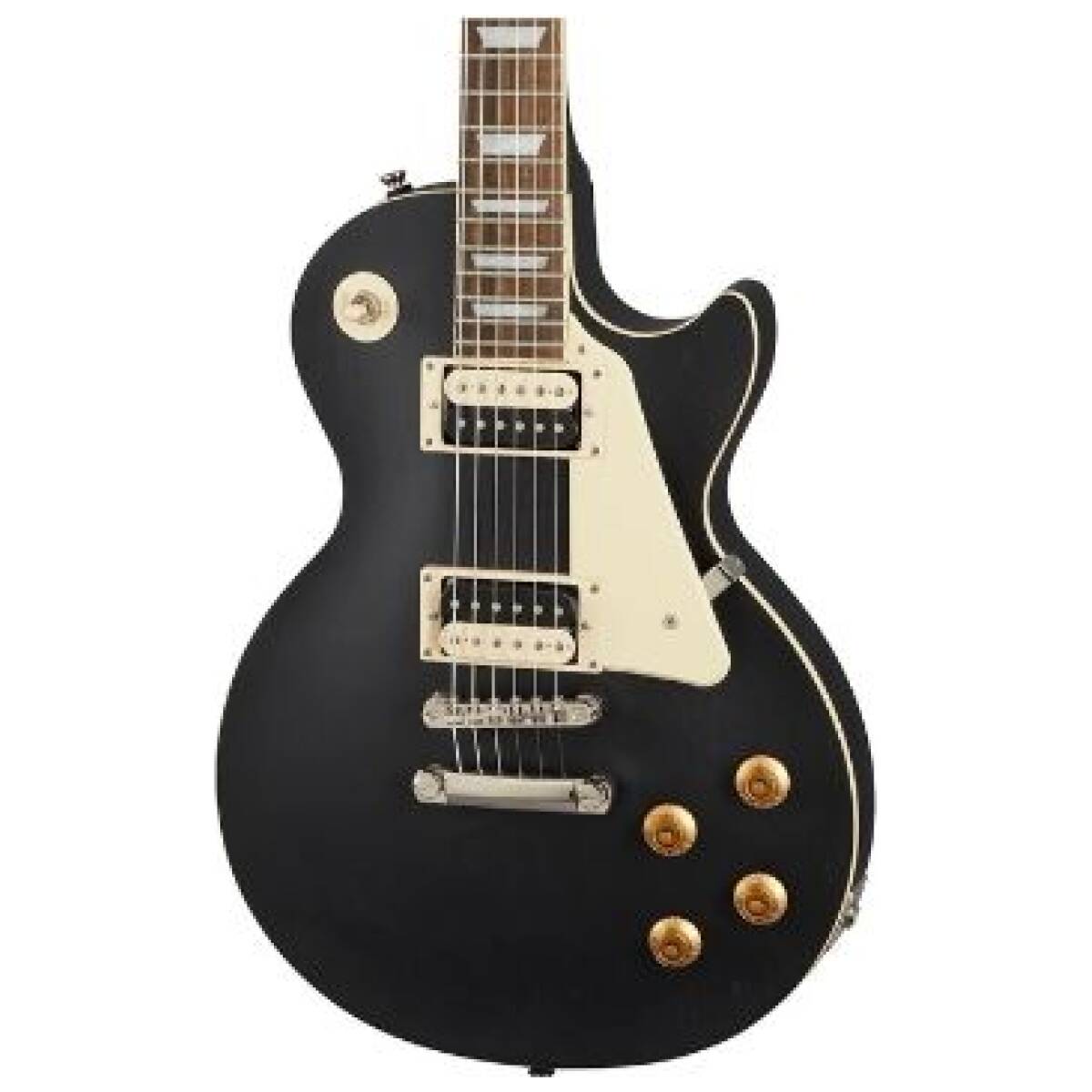 Epiphone ENLPCW-EB Les Paul Classic Worn in Worn Ebony - Image 2