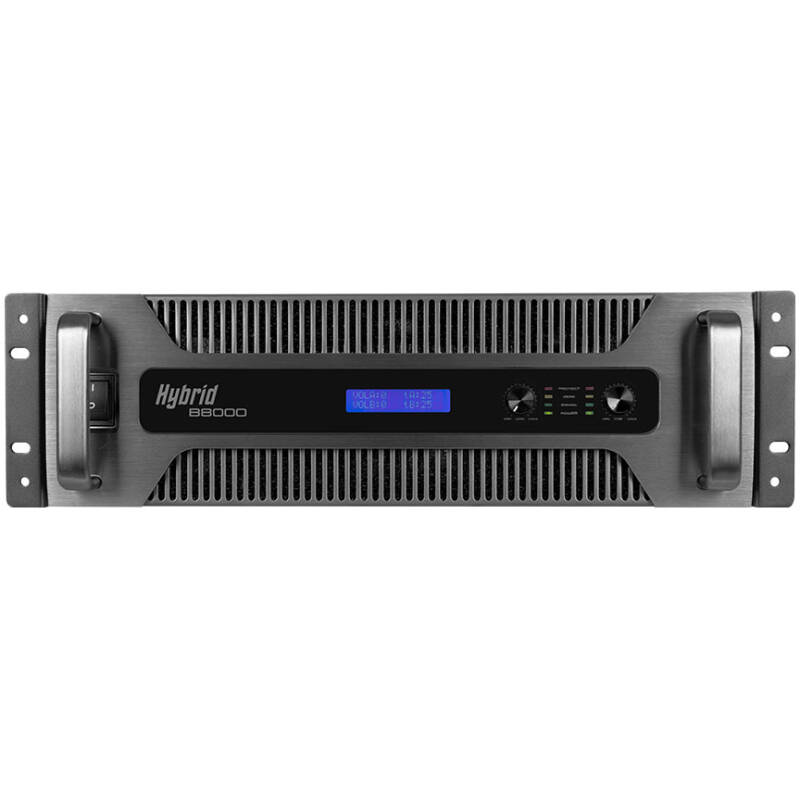 Hybrid B8000 2 Channel Power Amplifier