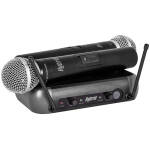 Hybrid Mini U-DF Dual Handheld Wireless Microphone System