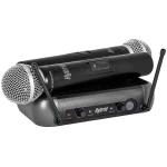 Hybrid Mini U-DF Dual Handheld Wireless Microphone System