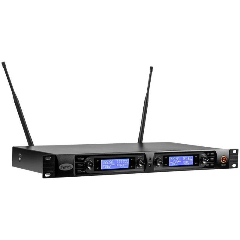 Hybrid R4 UHF 4 Channel Wireless Microphone Receiver