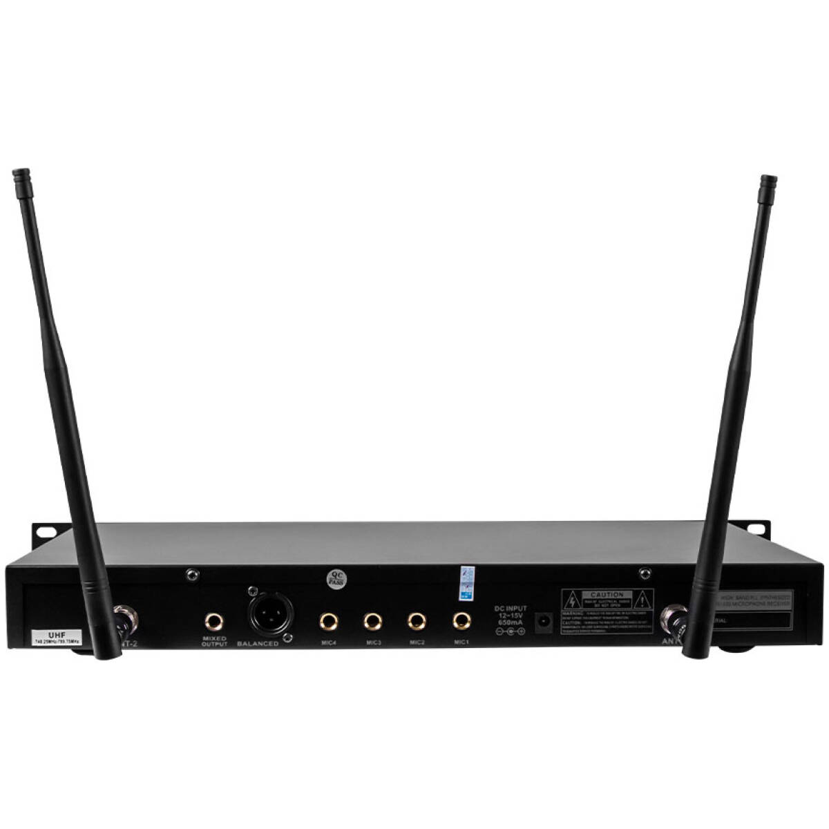 Hybrid R4 UHF 4 Channel Wireless Microphone Receiver - Image 2