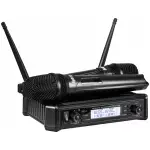 Hybrid U-DV B 2 x Handheld Wireless Microphone